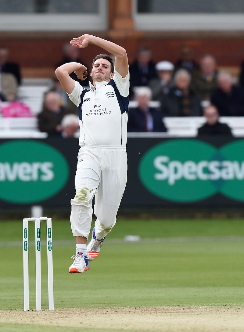 Toby Roland-Jones of Middlesex