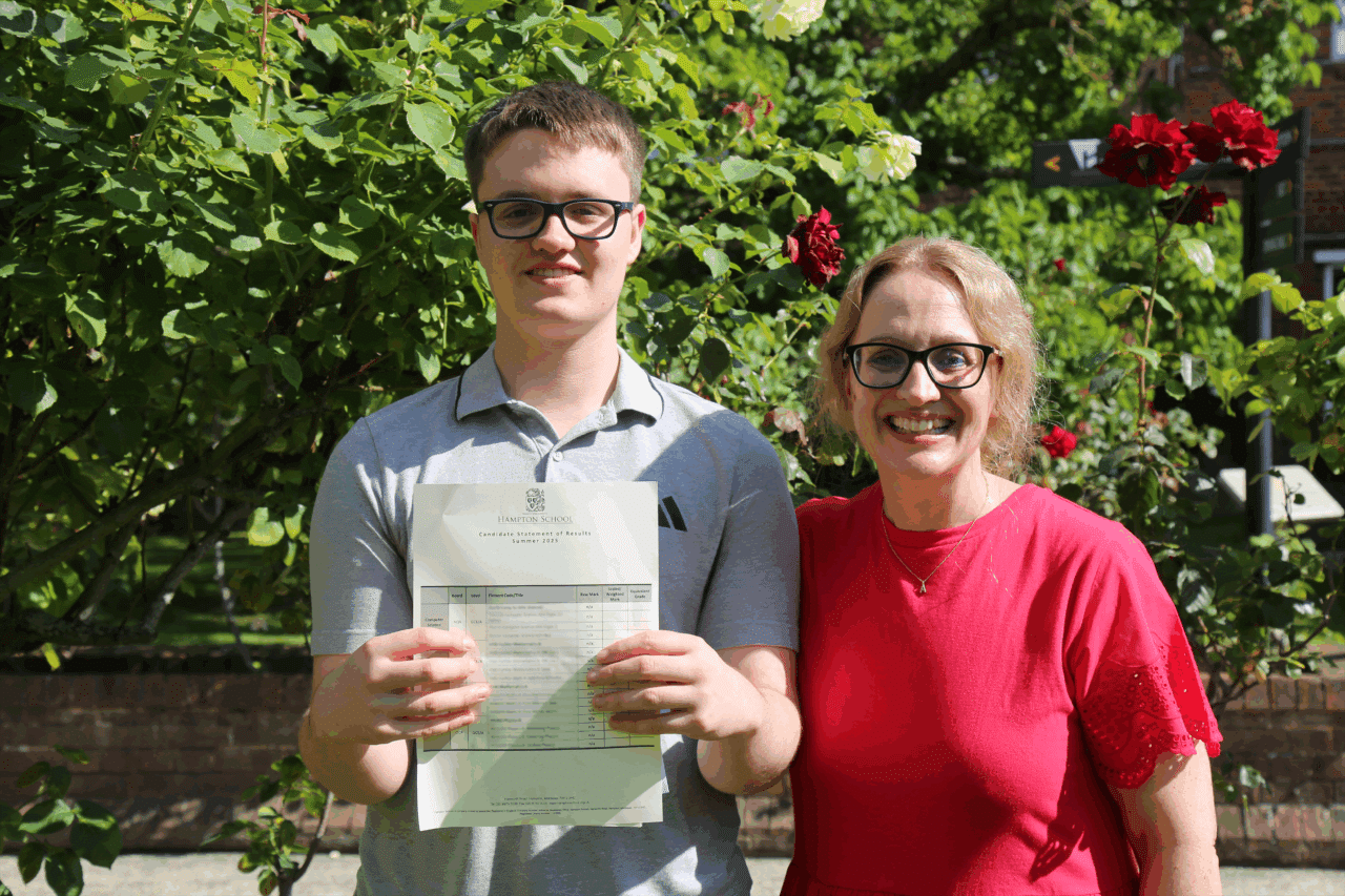 A Level Results 2025 - Hampton School